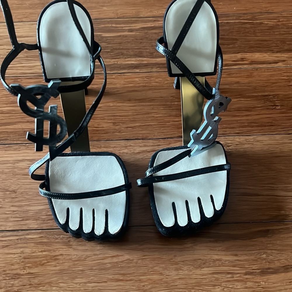 Yves Saint Laurent S/S 2008 Hero 105 Sandals - Picture 2 of 7